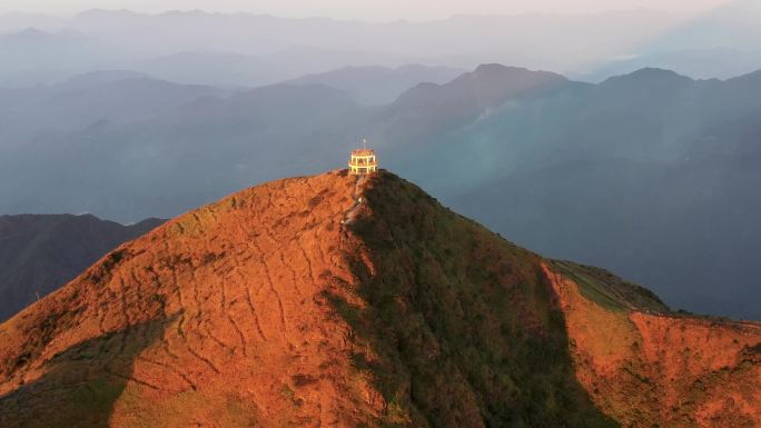 【梅州铜鼓峰】航拍视频素材