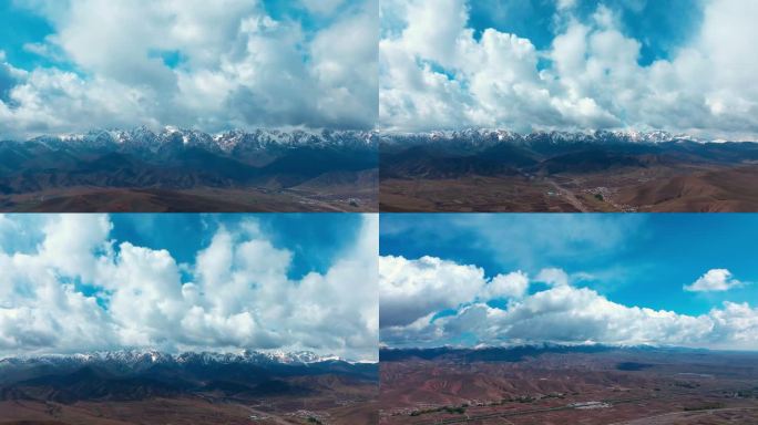 大西北高原   雪山