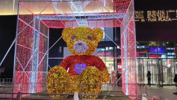 超市 街道 城市风景 城市夜景