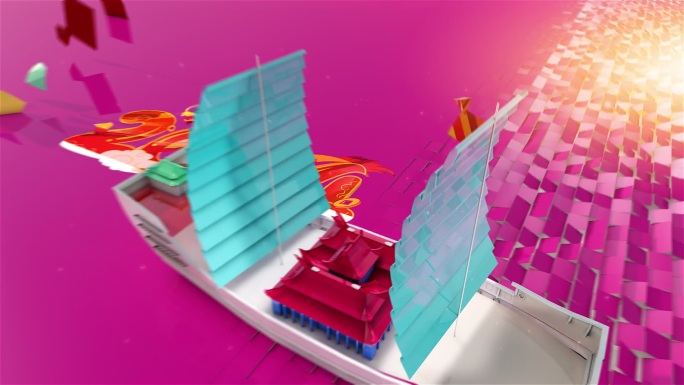 2024启航片头C4D+AE模板