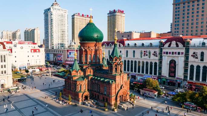 索菲亚大教堂 哈尔滨 旅游
