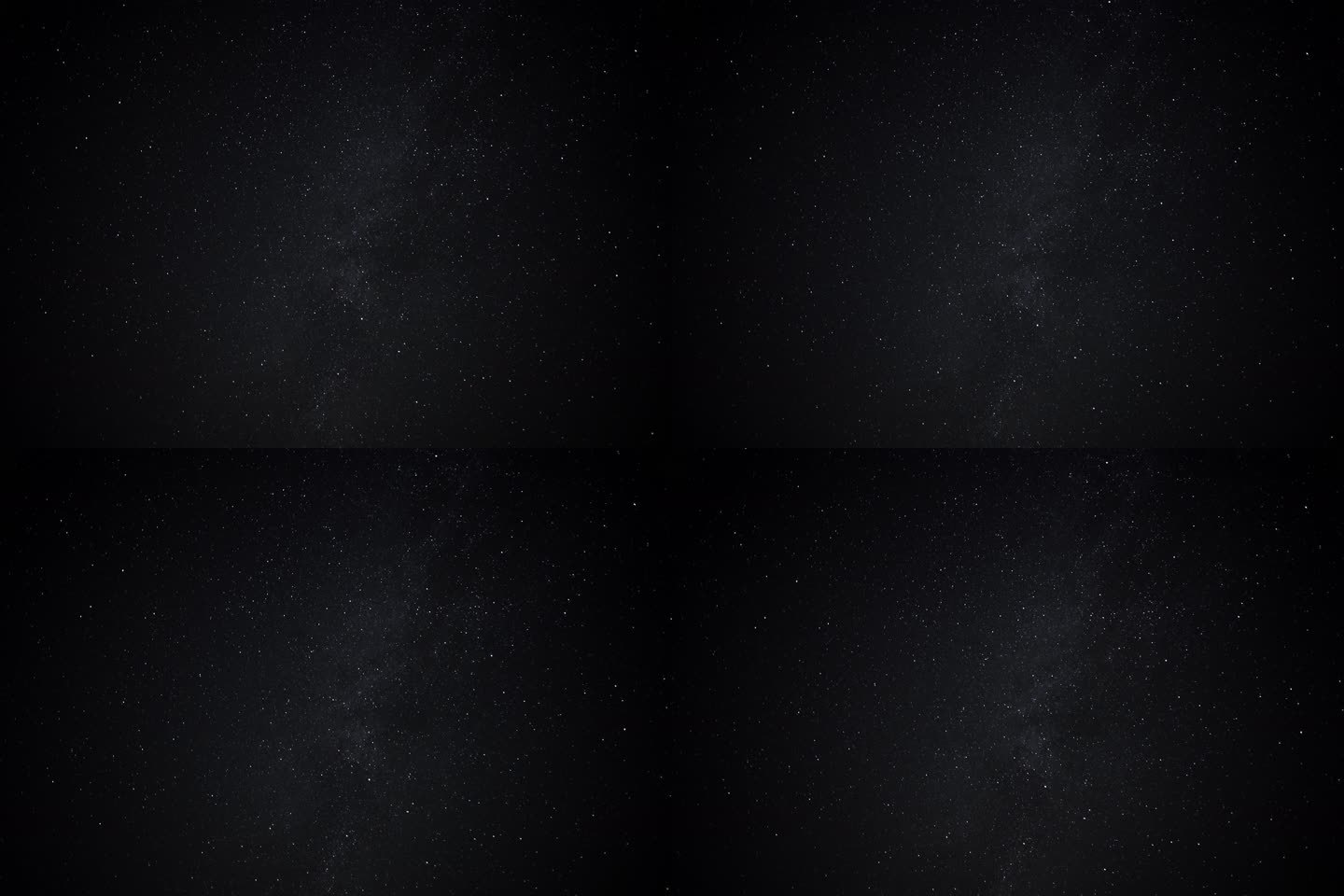 4K星空延时摄影冬季银河