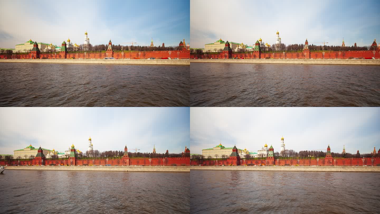 莫斯科河移动延时