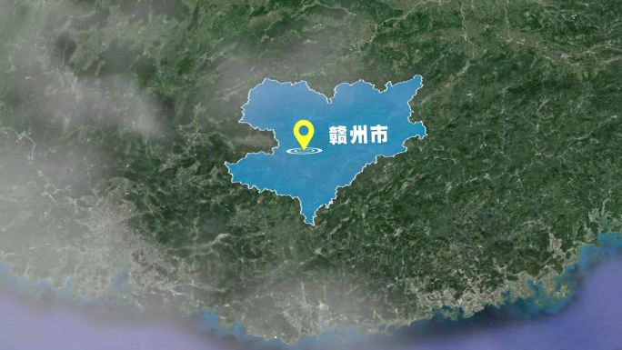 赣州市 赣州 赣州地图