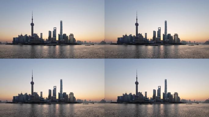 上海外滩东方明珠塔