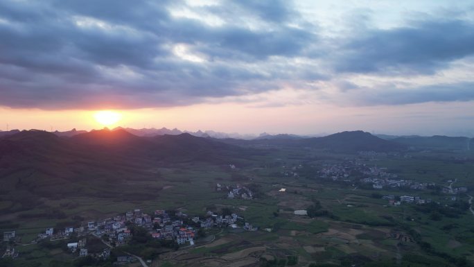 大气乡村风景