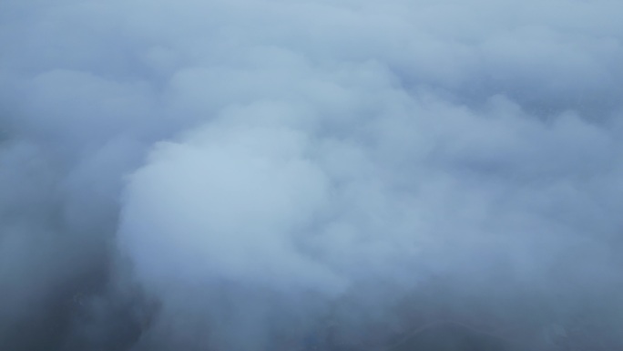 雾景清晨云雾天气