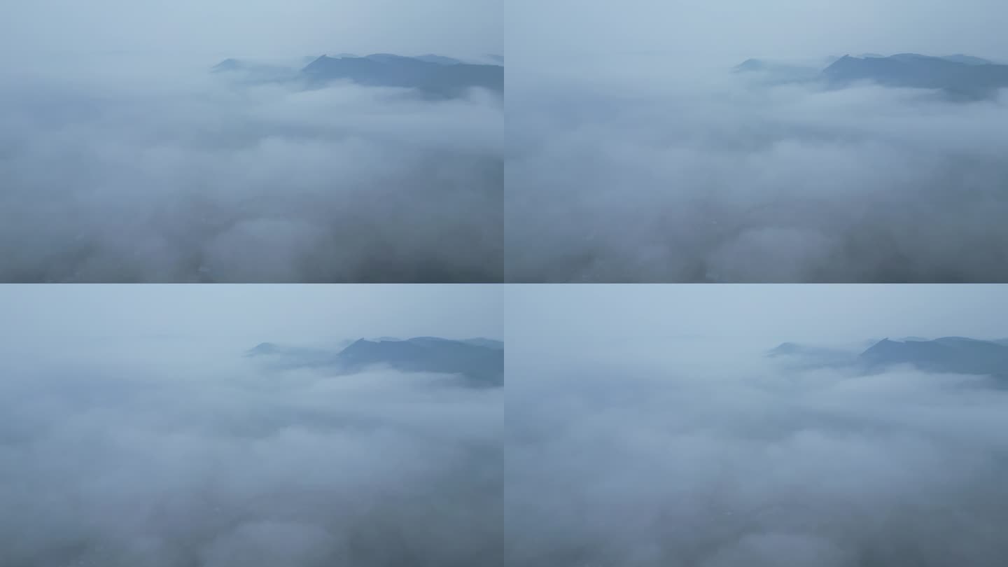 云雾缭绕山雾云海风景