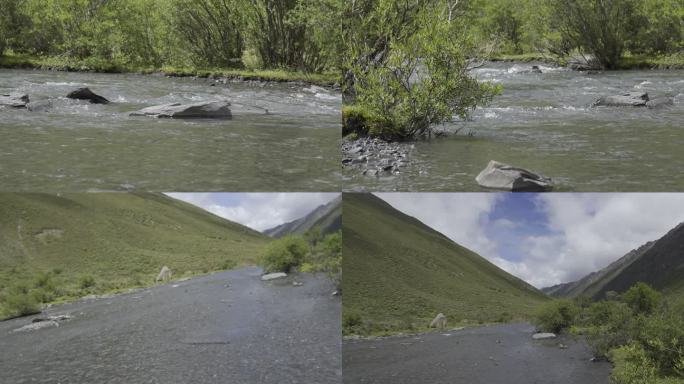 贡嘎雪山乌库楚雪山徒步户外登山4K