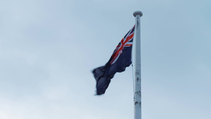 新西兰皇后镇的旗帜