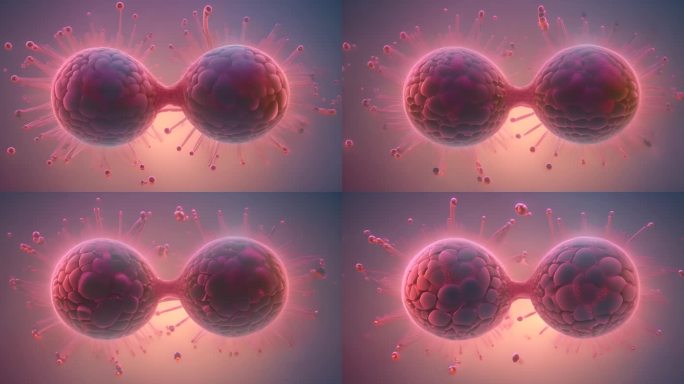 变异细菌微生物微观世界医学癌细胞诡异病毒