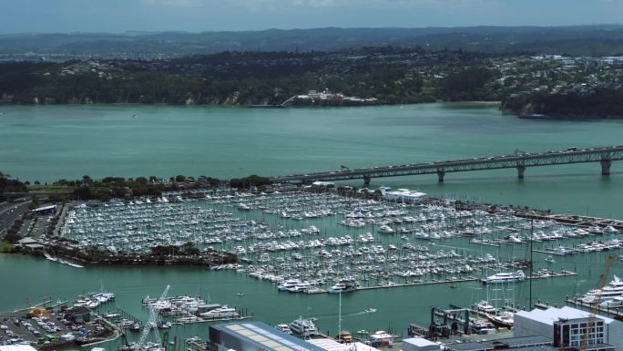 新西兰奥克兰的韦斯特海文码头