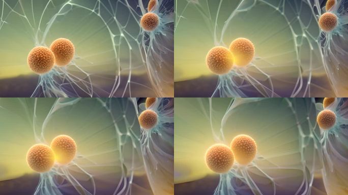 变异细菌微生物微观世界医学癌细胞诡异病毒