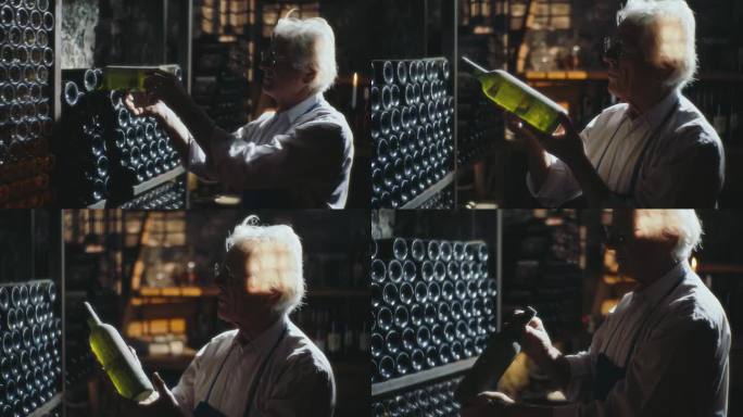 SLO MO揭开葡萄酒遗产:酒窖的低语，酒商的仪式在尘埃和奉献，酒厂，葡萄酒，酒窖。斯洛文尼亚普雷基