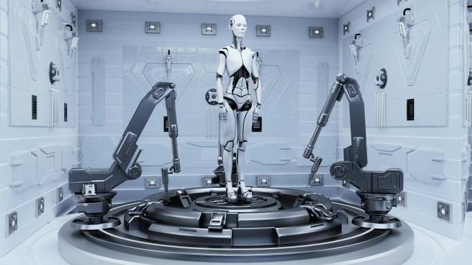 4K未来机器人制造工厂