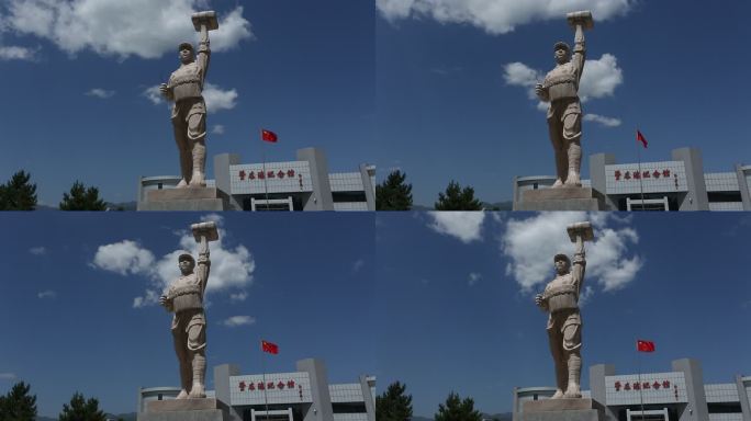 董存瑞纪念馆 雕塑 雕像