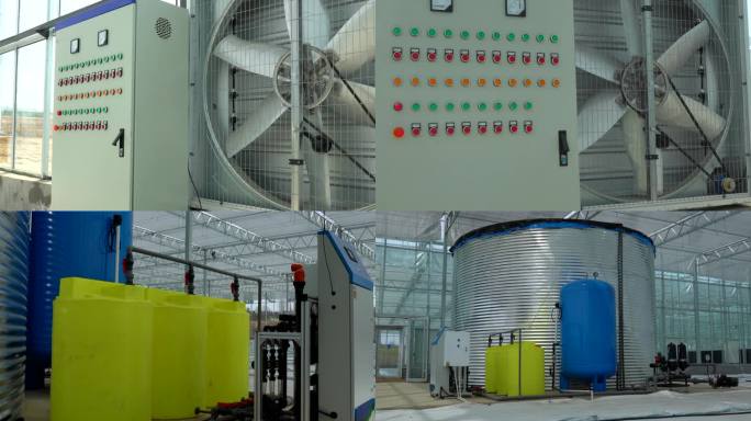 农业玻璃大棚温湿度调节及营养供给装置