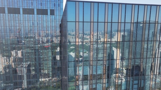 深圳南山区高新技术产业园字节跳动大景航拍
