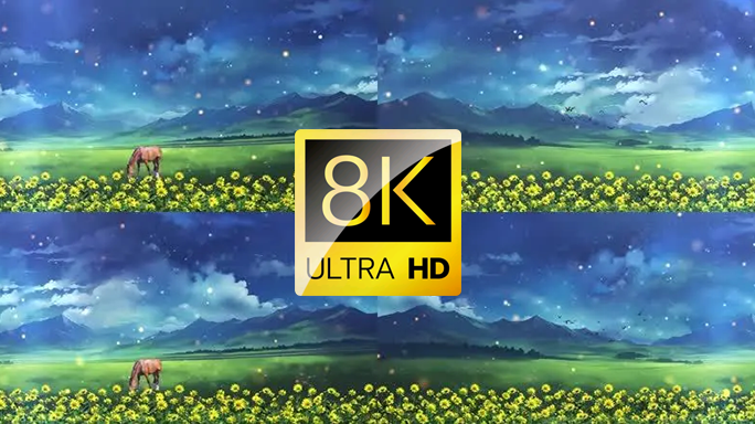 草原新疆西藏雪山蓝天白云鲜花宽屏蒙古风景