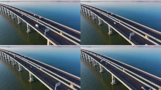 中国最美最长青岛跨海大桥交通-21