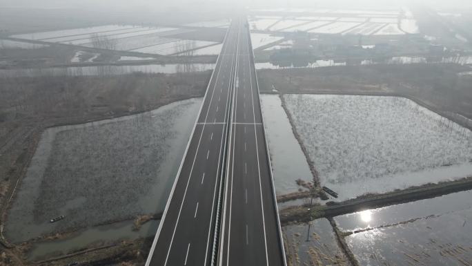 盐城建兴高速公路航拍