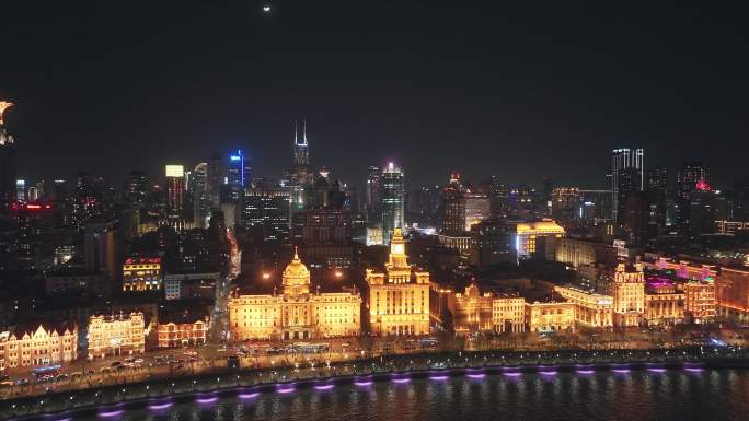 上海 外滩夜景 万国 繁花电视剧