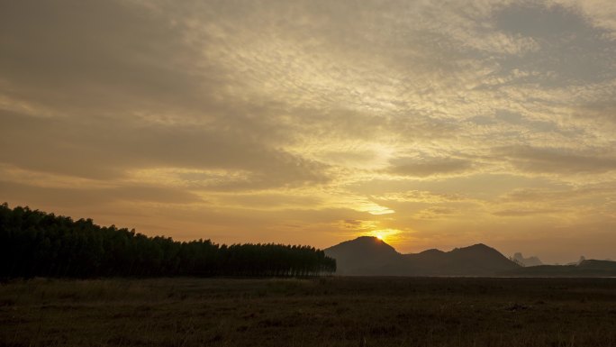 太阳下山