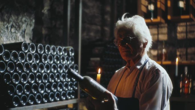 SLO MO在烛光优雅中揭开葡萄酒遗产:酒商的魅力与酒窖的宝藏，酿酒厂，葡萄酒，酒窖