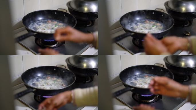 肉圆 制作过程 汤 肉圆汤 烧饭