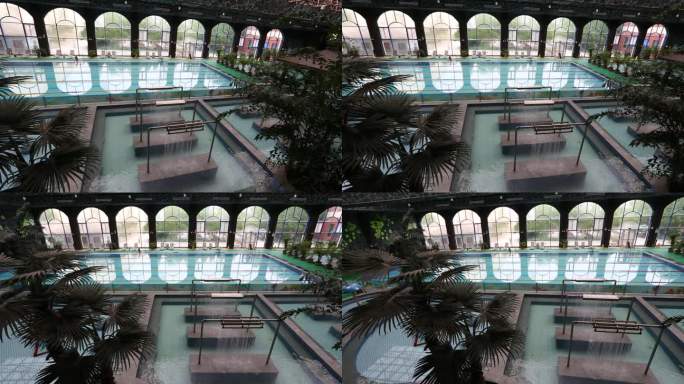 室内泳池 娱乐设施 温泉 游泳