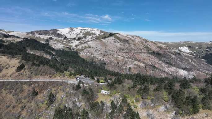 神龙架大九湖原始森林高山峡谷湖泊