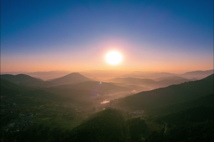 大山日出延时