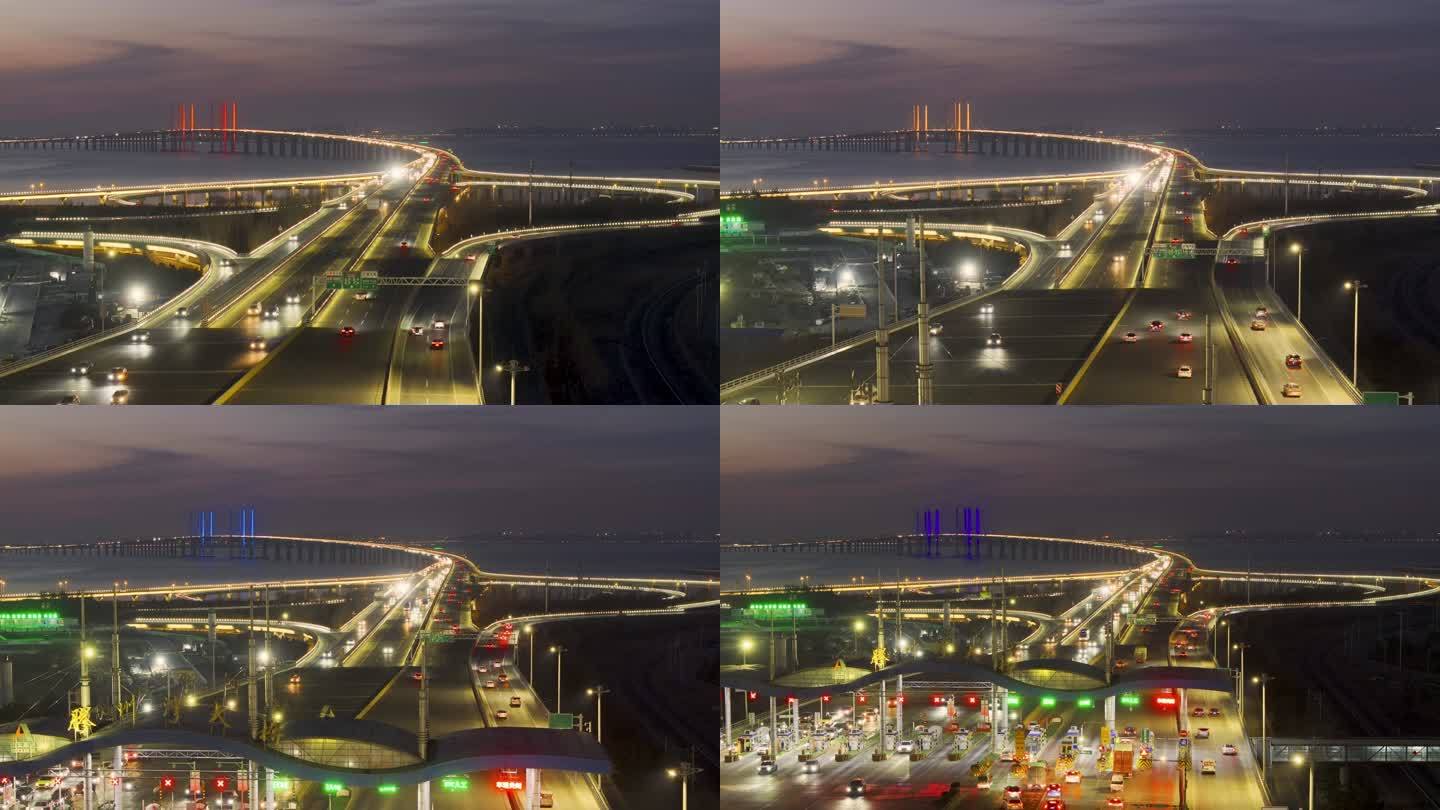 青岛跨海大桥ETC收费站交通高速收费-4