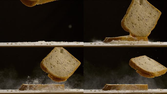 芬腾高速机1000fps之面包掉落