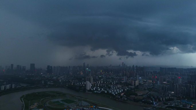 长沙 乌云延时 暴雨来临