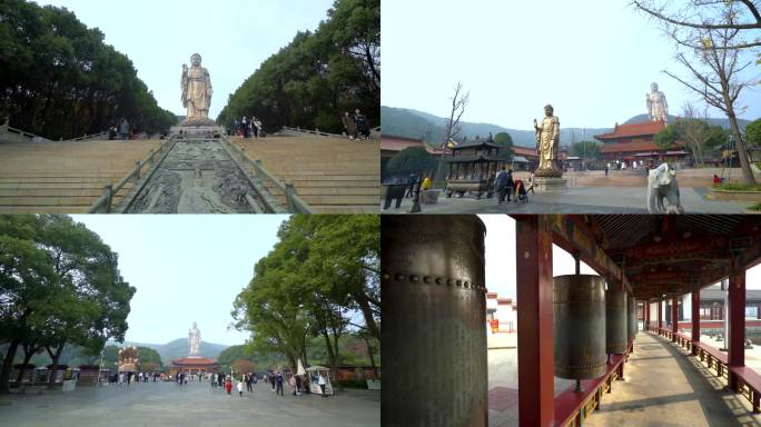 无锡灵山大佛拜佛登顶烧香人文镜头