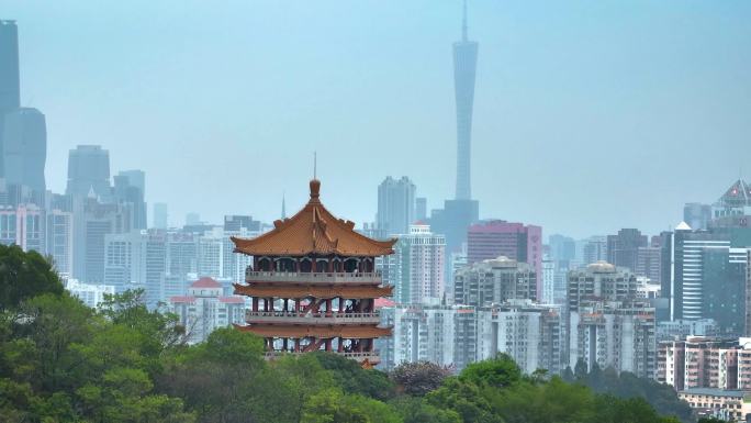 广州麓湖公园-鸿鹄楼