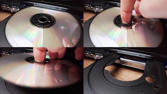 从DVD播放机中卸载光盘