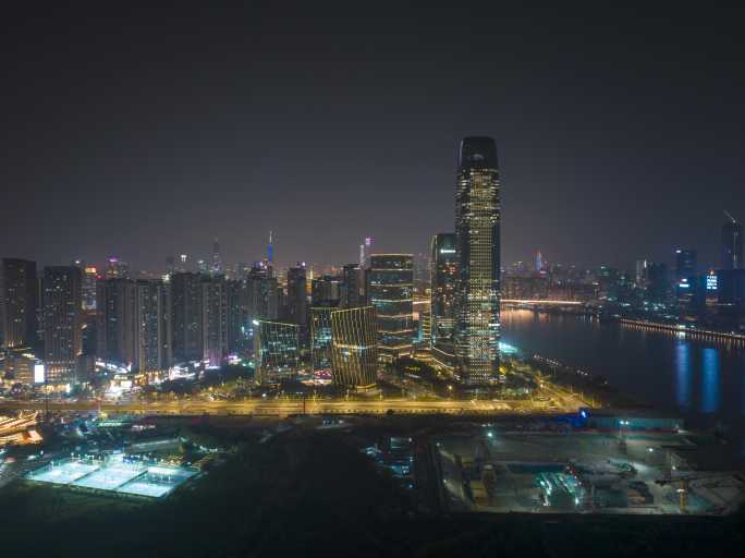 琶洲里 万胜围 保利发展 大范围延时夜景