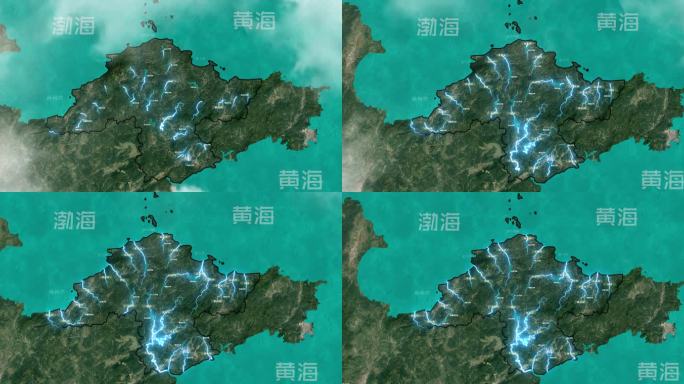 烟台水域地图