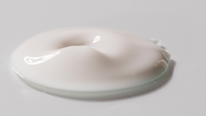 白色乳霜质地化妆品乳霜产品特写
