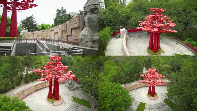 广州雕塑公园-抗击非典纪念雕塑