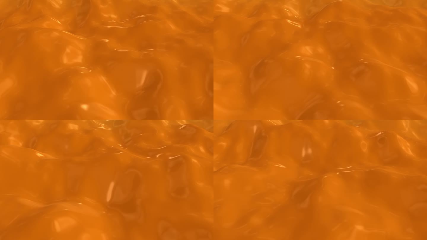 橙汁表面流动