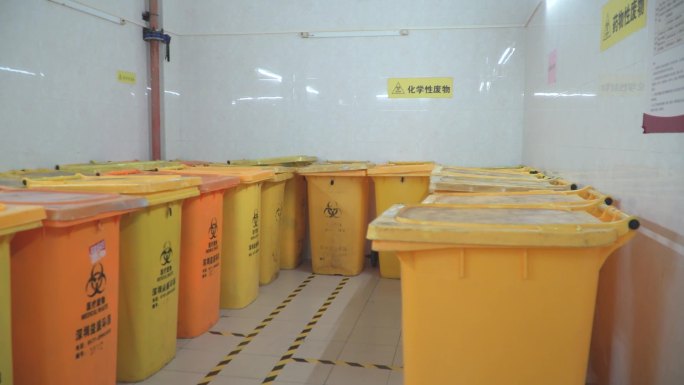 绿色 环保 垃圾分类 垃圾屋 清洁工