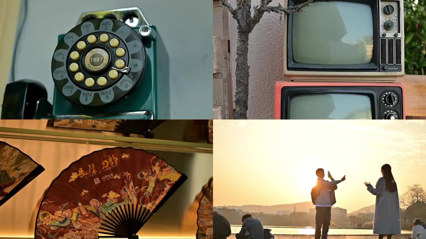长沙后湖国际艺术区，游客打卡拍照
