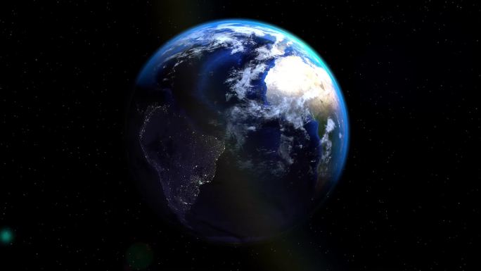 C4D地球工程（8K超清贴图）内置渲染器
