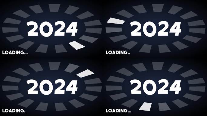 编号2024，带有加载、下载、上传条指示。