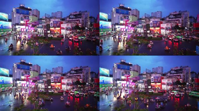 越南胡志明市蓝时交通圈