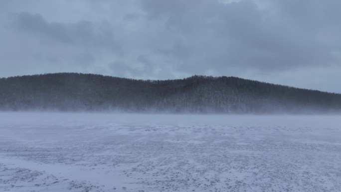 倒春寒风雪交加风雪弥漫