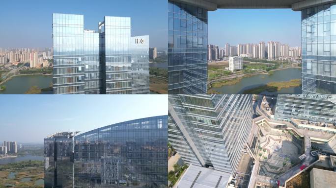 【4K】阳江市国际金融中心大厦 航拍